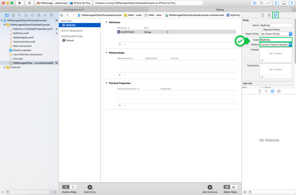 Verify class and module