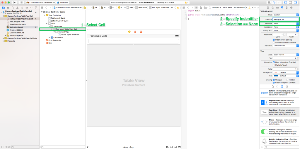 Set Reuse Identifier