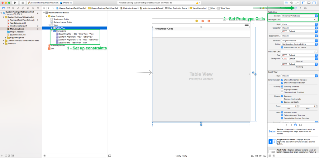 Set Constraints and Prototype Cells